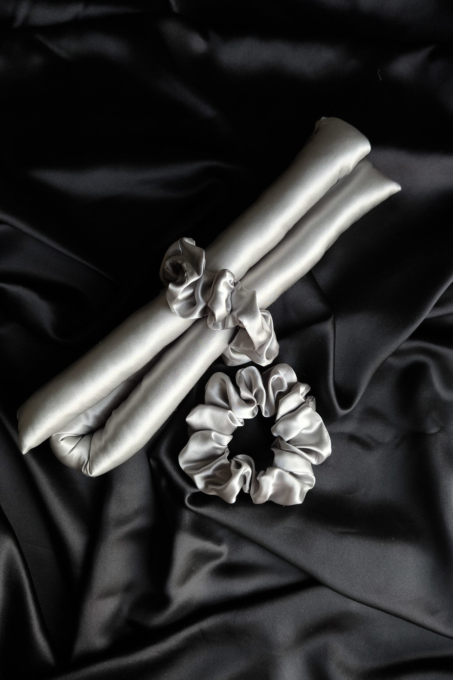 Silk Hair Curler, Silver