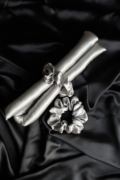 Silk Hair Curler, Silver