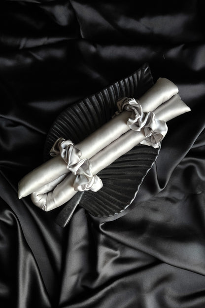 Silk Hair Curler, Silver