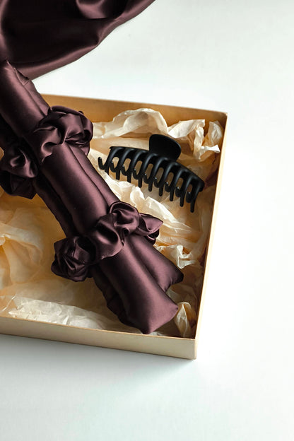 Silk Hair Curler, Brown