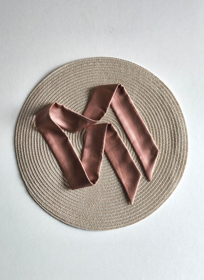 Silk Skinny Scarf 5x140 cm,  different colors